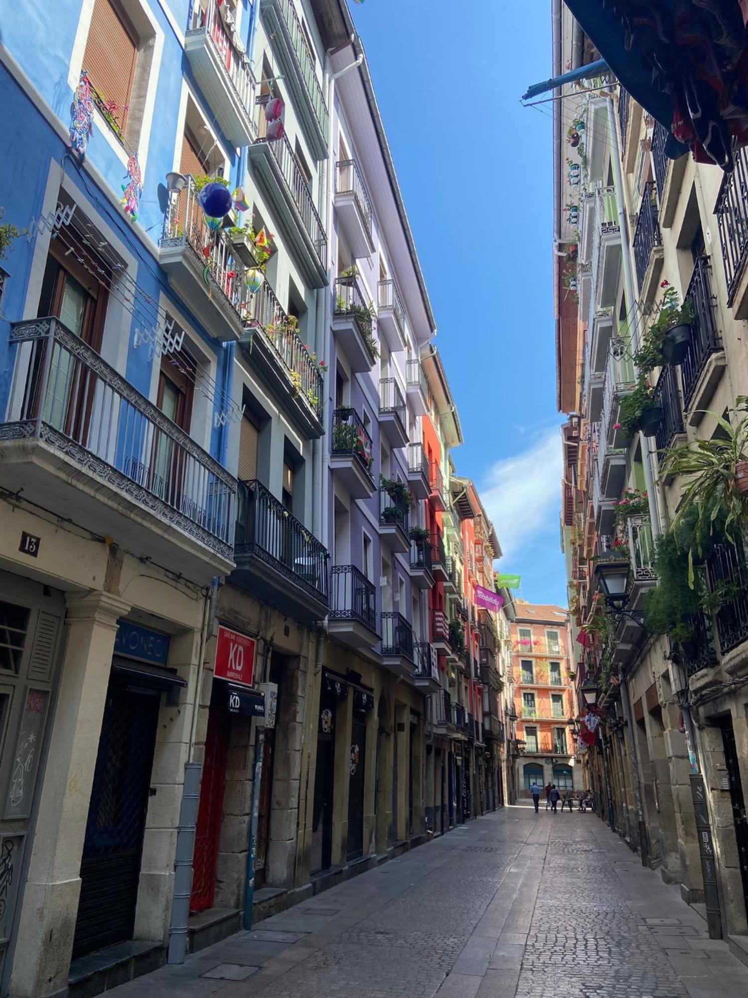Apartamento Deluxe Casco Viejo Bilbao Exterior foto